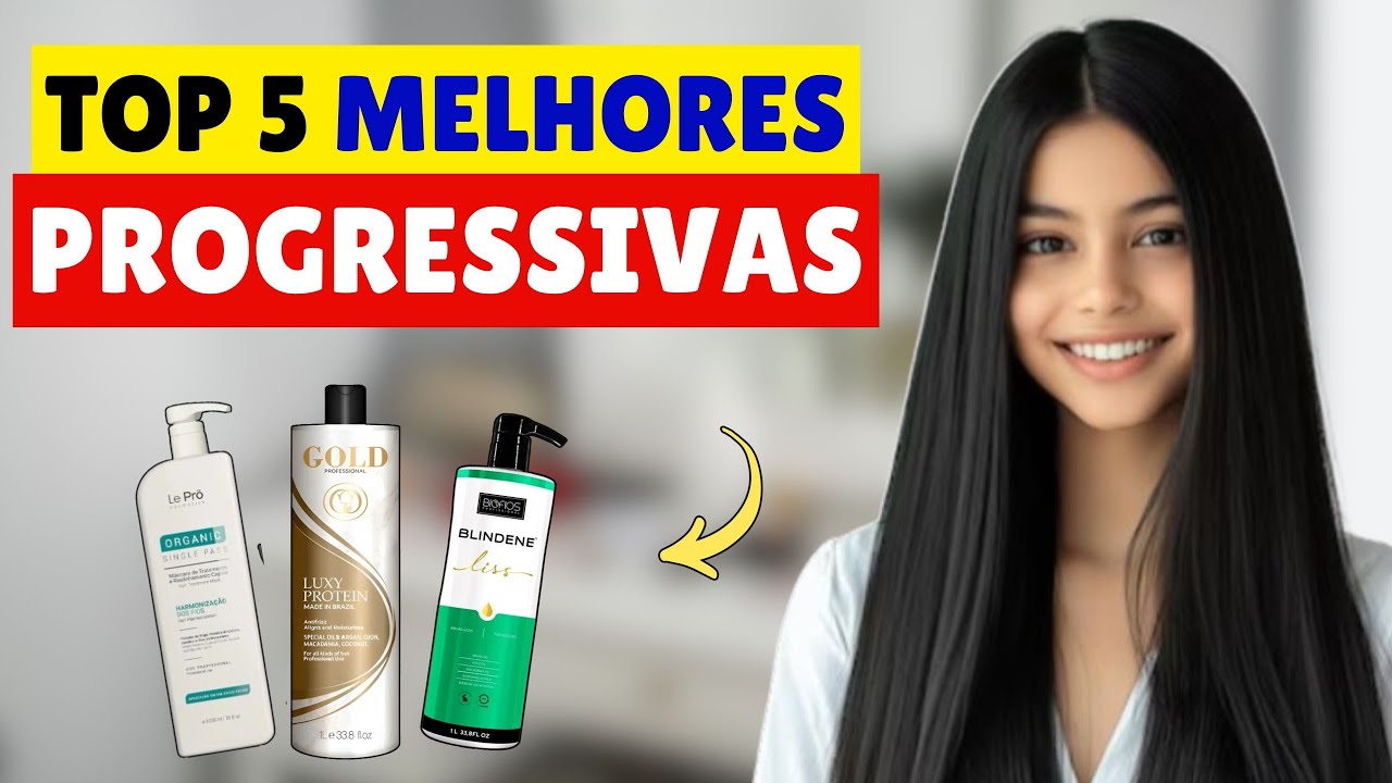 TOP 5 MELHORES PROGRESSIVAS SEM FORMOL | Qual a melhor escova ...
