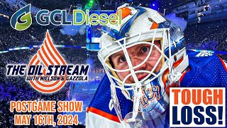 Oilers Lose To Canucks 32 In Game 5  The GCL Diesel Oil Stream Postgame Show  051624