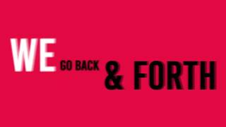 MK, Jonas Blue - Back & Forth  | Lyrical Kinetic Typography
