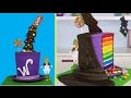 WONKA ILLUSION CAKE - The ULTIMATE Gravity Defying Willy Wonka Candy Cake