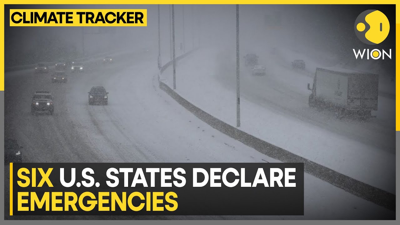 Winter Storm Pummels North America | WION Climate Tracker | World News ...