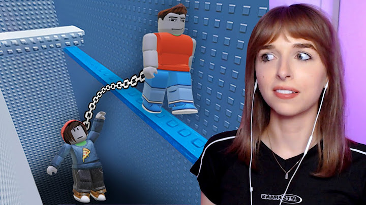 we're chained together......