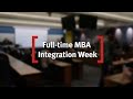 Full-time MBA Integration Week | Bayes Business School