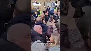 King Charles heckled over brother Andrew's ties to Jeffrey Epstein