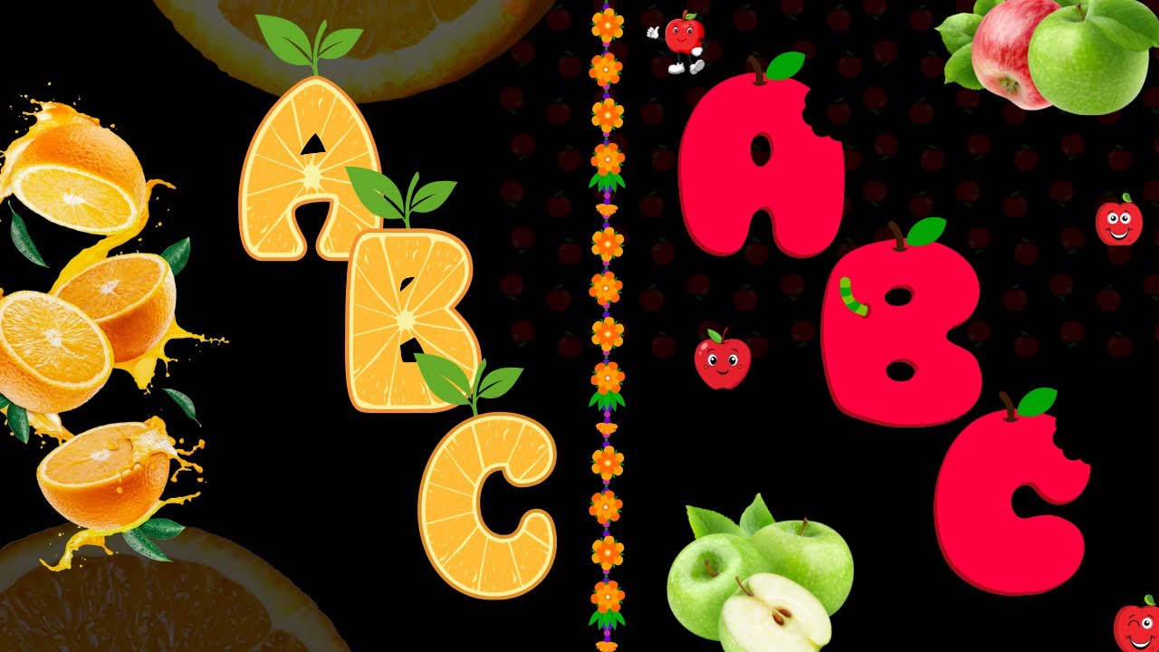 ABC Song for Kids | Learn the Alphabet with Oranges & Apples | A to Z