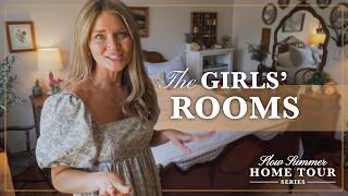 Tour Our Daughters' Vintage & Thrifted Bedrooms | Slow Summer Home Tour
