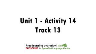 Our World 1 - Workbook - Unit 1