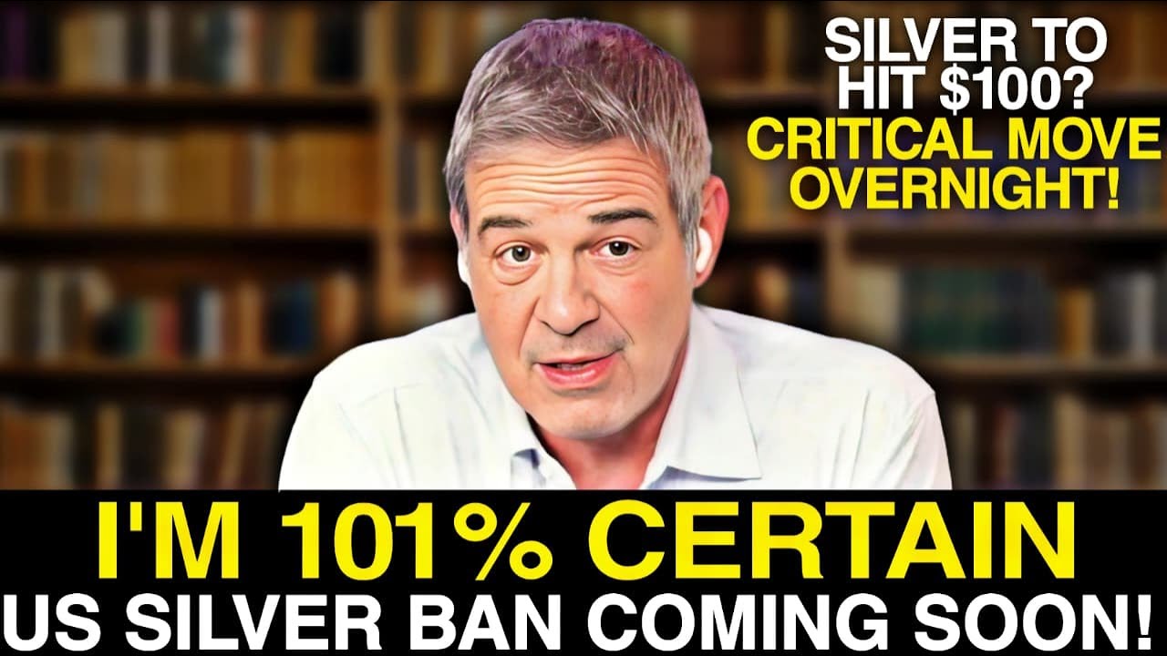 "UNBELIEVABLE! Silver Is About to Do Something it Has Never Done in centuries, ACT NOW!" Andy warns.