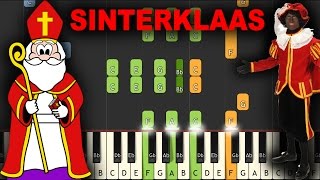 Video thumbnail of "Zwarte Piet Ging Uit Fietsen op piano"