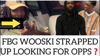 FBG Wooski Strapped Up Wit Switch Looking For Opps In Chicago, 051 YM Members Beefing With Eachother