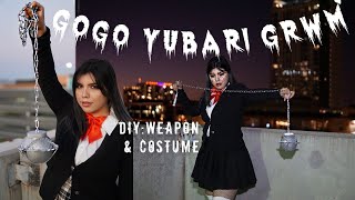 Celebrity Halloween GRWM: DIY Gogo Yubari costume & mace/chain Net Worth
