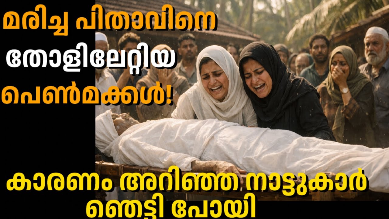 മരിച്ച പിതാവിനെ തോളിലേറ്റിയ പെണ്മക്കൾ, കാരണം അറിഞ്ഞ നാട്ടുകാർ ഞെട്ടി പോയി | emotional story
