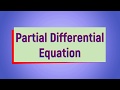 Partial Differential Equations, Definition and example, Lecture -1