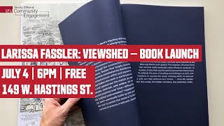 Larissa Fassler: Viewshed – Book Launch