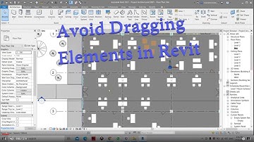 Avoid Dragging Elements in Revit
