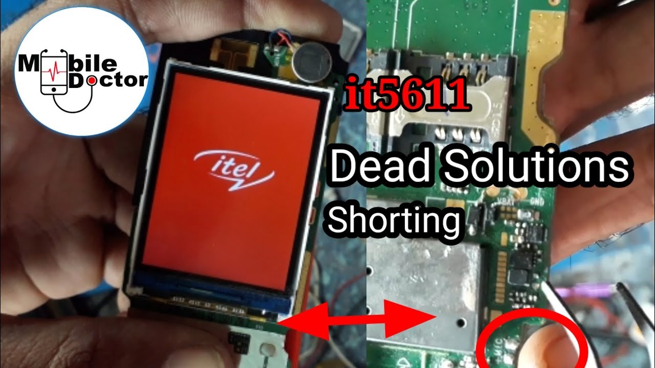 itel it5611 बंद फोन रिपेरिंग dead Sort Solutions  मोबाइल डॉक्टर