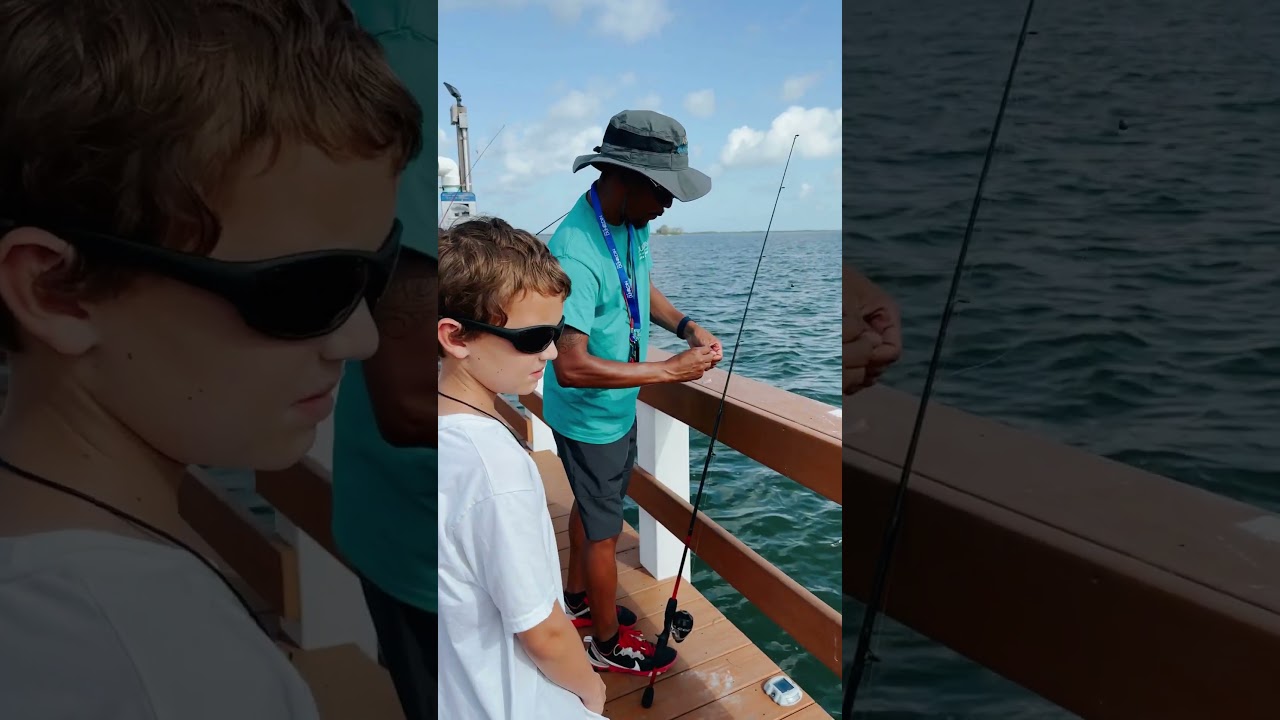 Go Fish! Our summer camps are casting their lines into the marina.