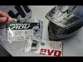 SHOEI HORNET ADV ヘルメット シールド交換 PINLOCK evo 取り付け方法　ホーネット　ピンロック