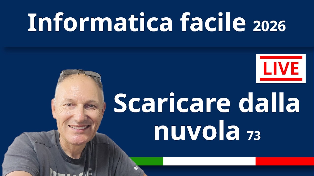 73 Impariamo a scaricare i file dalla nuvola | Informatica Facile | Maggiolina | Daniele Castelletti