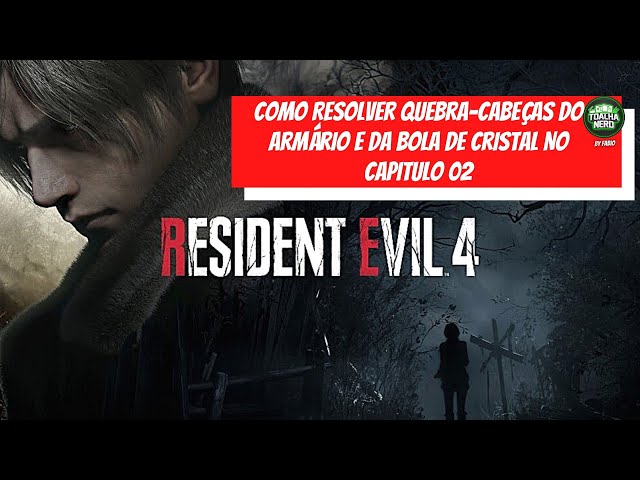 Solução do Puzzle/Enigma da Bola de Cristal do Capítulo 2 de Resident Evil  4! 