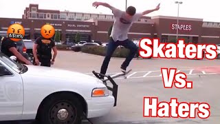 NEW  SKATERS vs HATERS 2020 I People vs. Skaters Compilation | Karen Vs. skateboarders Compilation