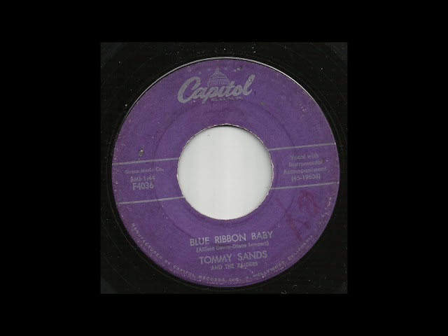 Tommy Sands - Blue Ribbon Baby