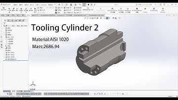 Solidworks CSWA Exam Tooling Cylinder 2