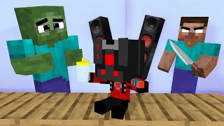Monster School : Baby Speakerman - Minecraft Animation by YellowBee Craft 70,446 views 6 months ago 10 minutes, 47 seconds