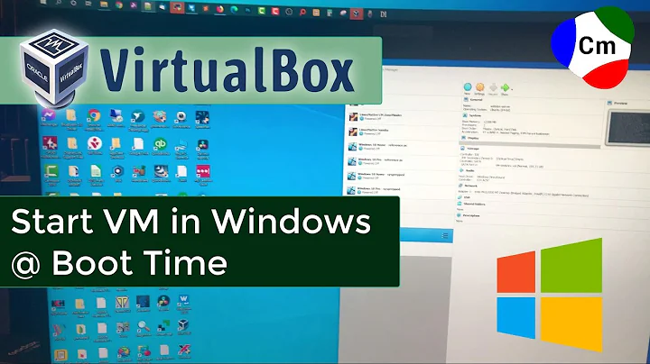 Start VirtualBox VM @ Boot Time - Windows
