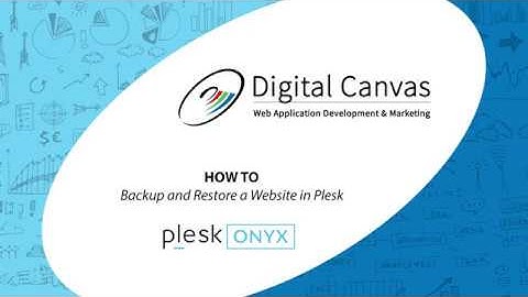 Back Up and Restore a Website in Plesk Onyx (with sound)