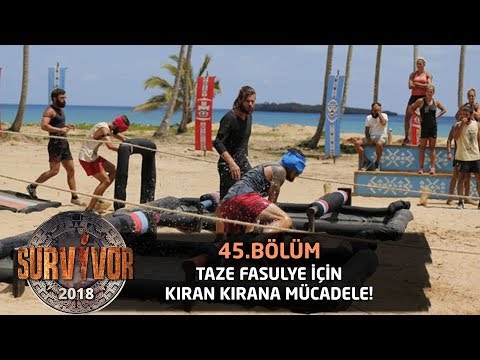 Taze fasulye ve mor oda ödülü için yarıştılar! | 45.Bölüm | Survivor 2018