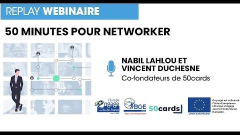 Webinaire BGE Club -  50 minutes pour networker autrement - Replay