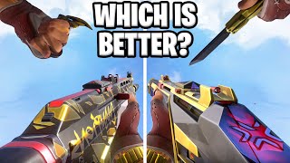 Champions 2022 vs Champions 2021 - Valorant Skin Bundles