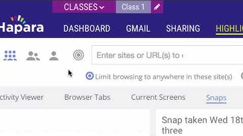 Hapara Highlights Overview