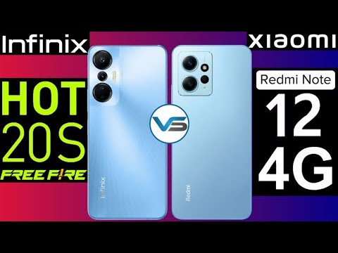 Xiaomi Redmi Note 12 4G VS Infinix Hot 20S | Infinix Hot 20S VS Xiaomi ...