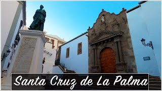 (4K) Santa Cruz de La Palma | Paseo al atardecer por la encantadora capital de la Isla Bonita