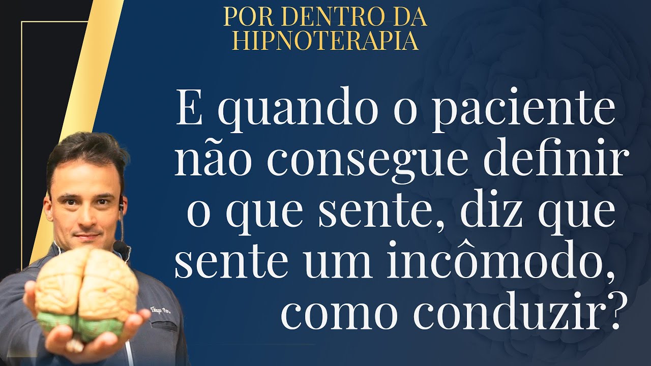 Paciente não consegue definir o que sente, diz que sente um incômodo ...