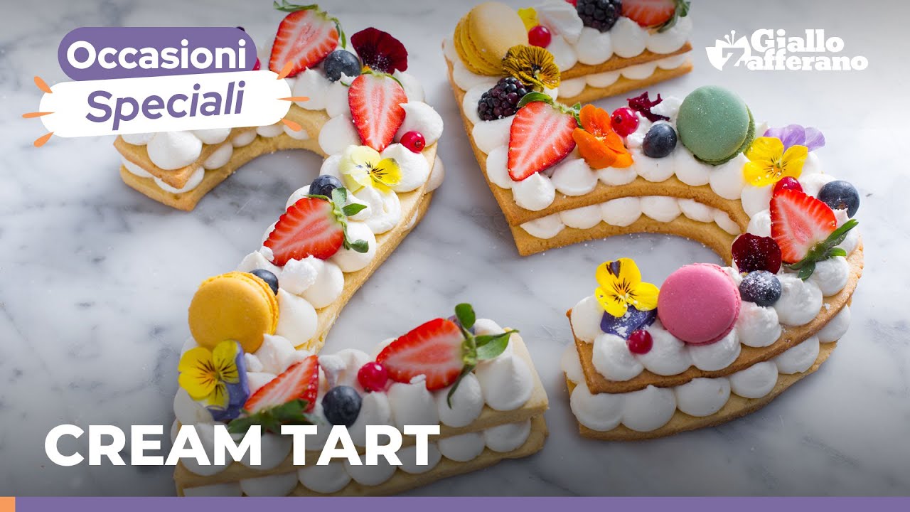 CREAM TART - десерт для празднования особых случаев 😍😋🤤🍰🍰