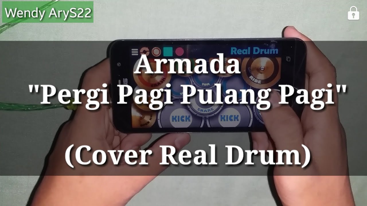 Armada - Pergi Pagi Pulang Pagi (Real Drum Cover) - YouTube