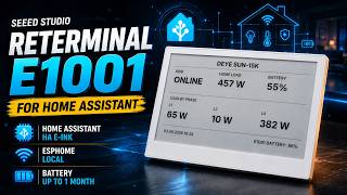 Seeed Studio reTerminal E1001 - Creating a Local Display for Home Assistant Seeed Studio reTerminal E1001 - Creating a Local Display for Home Assistant
