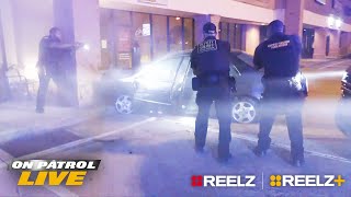 Cops Confront Suspect After Dangerous High-Speed Chase