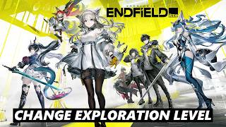 Arknights Endfield: How To Adjust Exploration Level