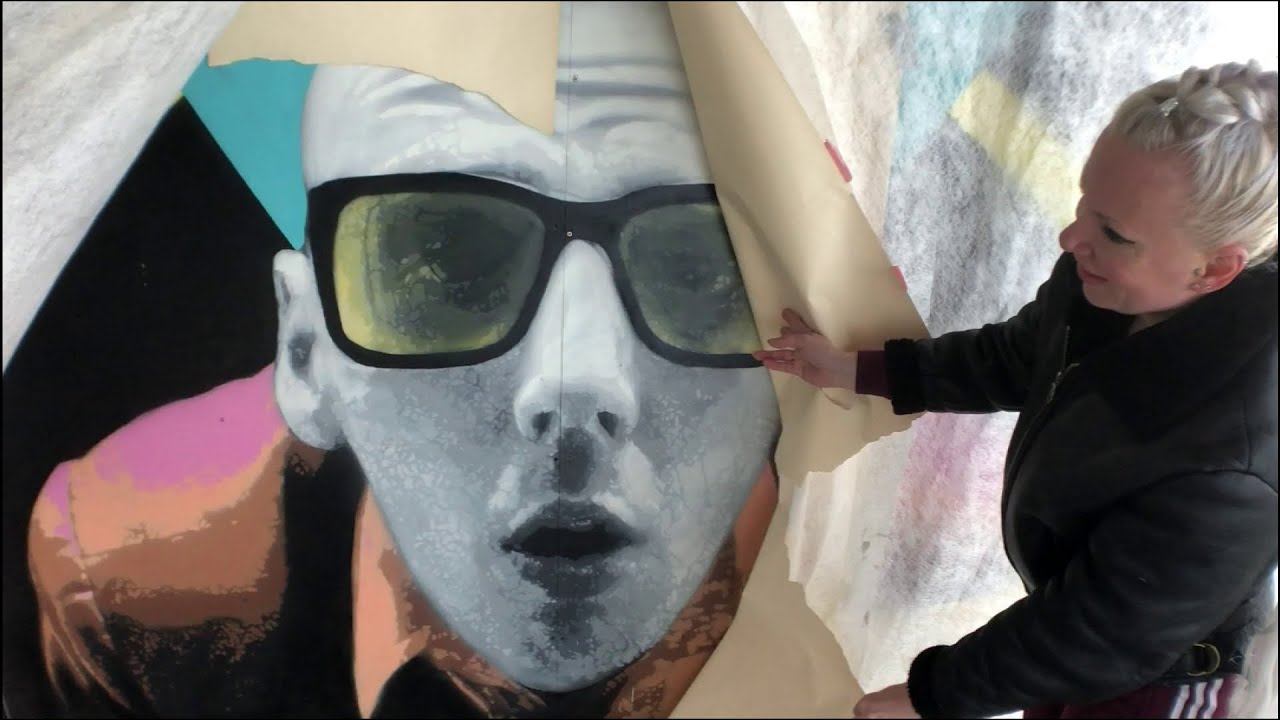 Mark Renton Artist I found Spud and Mark Renton - More street art in Leith - YouTube