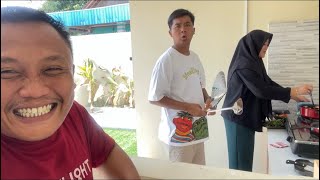 PERTAMA KALI MASAK BARENG ISTRI DI RUMAH BARU - kameramen mandor ruwet !😘❤️🤣