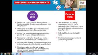 City & Guilds: Apprenticeship Funding Webinar
