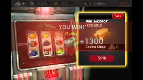 Tutorial- Dead Trigger/Unlimited Casino chips Glitch