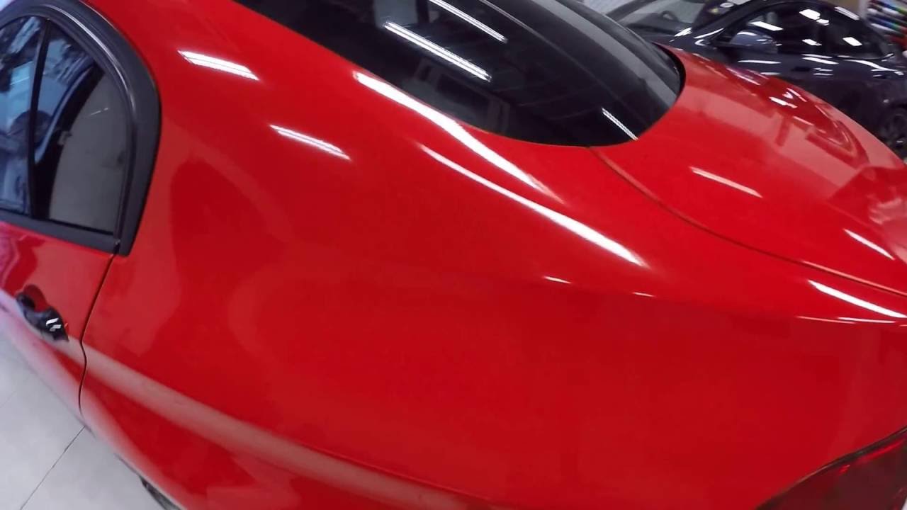 Gloss Red BMW F30 by Wrap Workz Hong Kong (GoPro details)