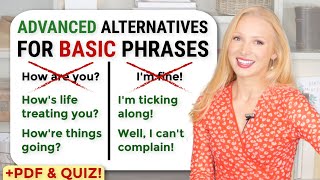 Replace THOSE Basic phrases with THESE Advanced Alternatives! screenshot 2