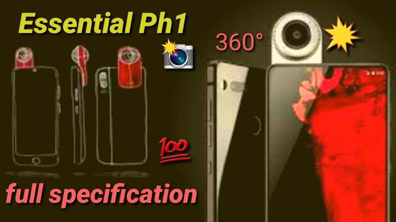 Essential Ph1||the next phone to popular ||full specification ||seekho sab kuchh ||2018