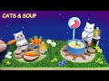 DIY CATS &amp; SOUP Game Diorama # - Soup cat &amp; Carrot cat with clay ｜ 게임 고양이와 스프 디오라마 만들기